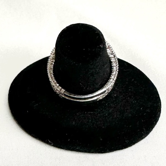 Black Diamond Ring Set with Certificate of Authenticity - Picture 7 of 9